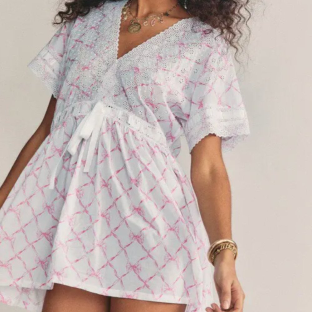 LoveShackFancy Iona Mini Dress